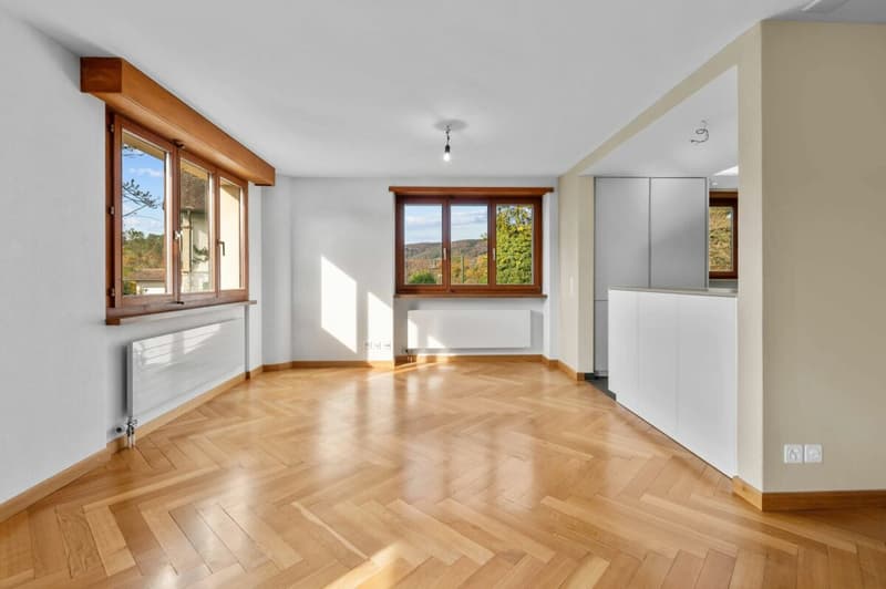 Maisonettewohnung mit Cheminée, Gartensitzplatz und 2 Aussenparkplätzen! (2)