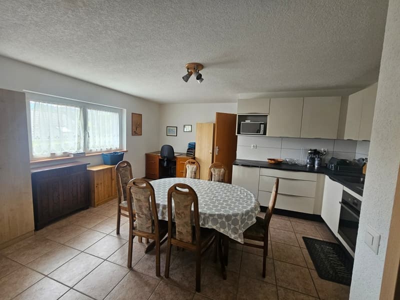 2.5 pièces meublé avec terrasse et vue dégagée + place de parc (5)