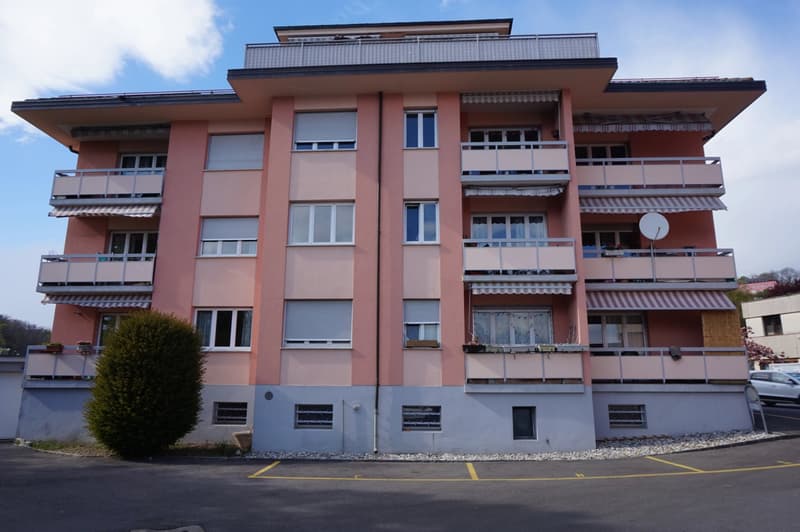 Bel appartement entièrement rénové avec vue sur le lac et les montagnes situé au coeur de Chexbres (7)