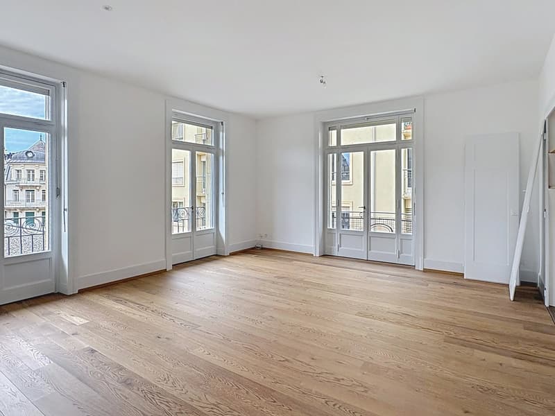 Spacieux et lumineux appartement entièrement rénové de 4,5 pièces au centre-ville. (1)