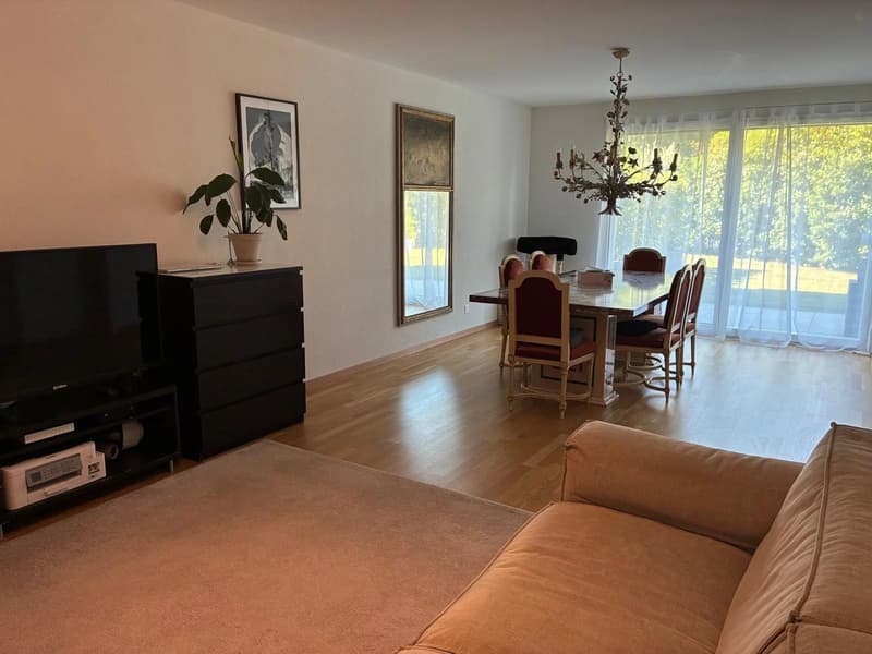 À louer : très bel appartement avec jardin privatif. Bail à durée déterminée de deux années. (2)
