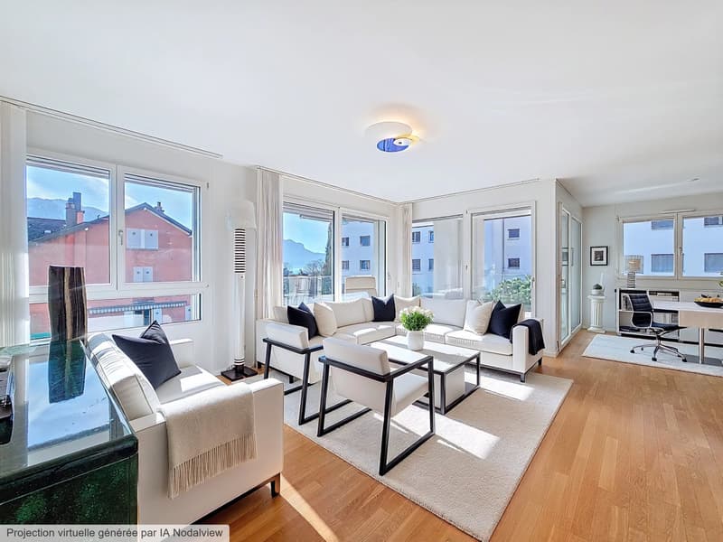 Bel appartement de 4,5 pièces à deux pas du lac (5)