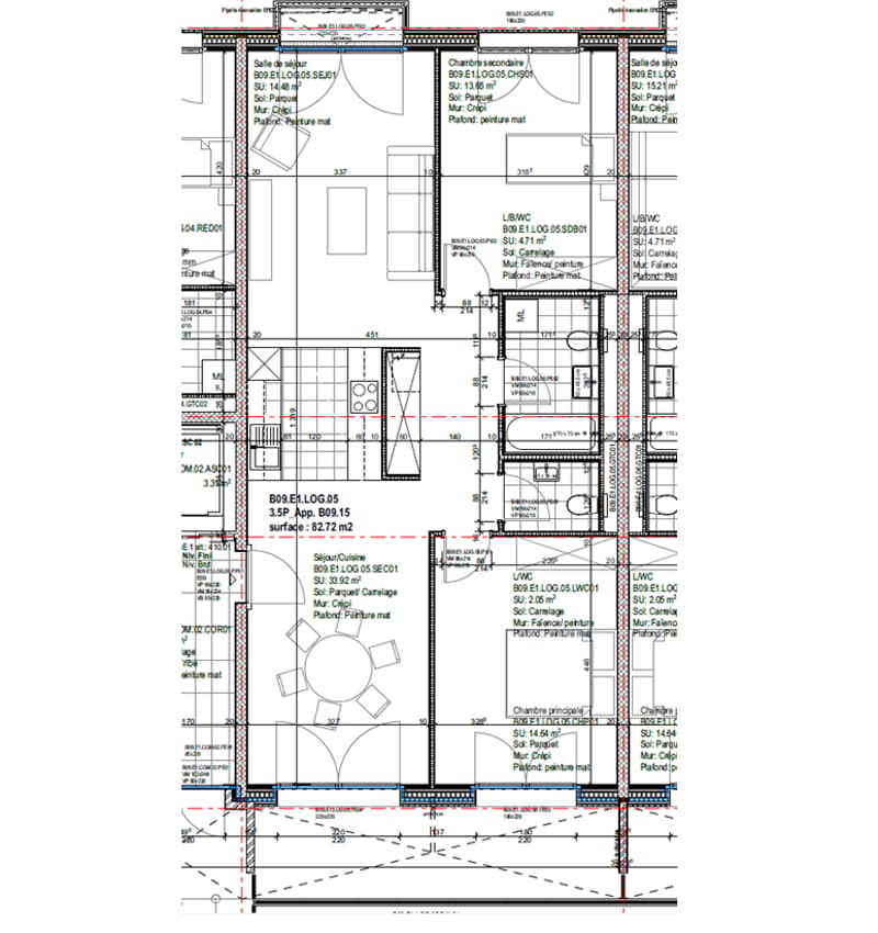 Appartement, 3.5 pièce(s) (2)
