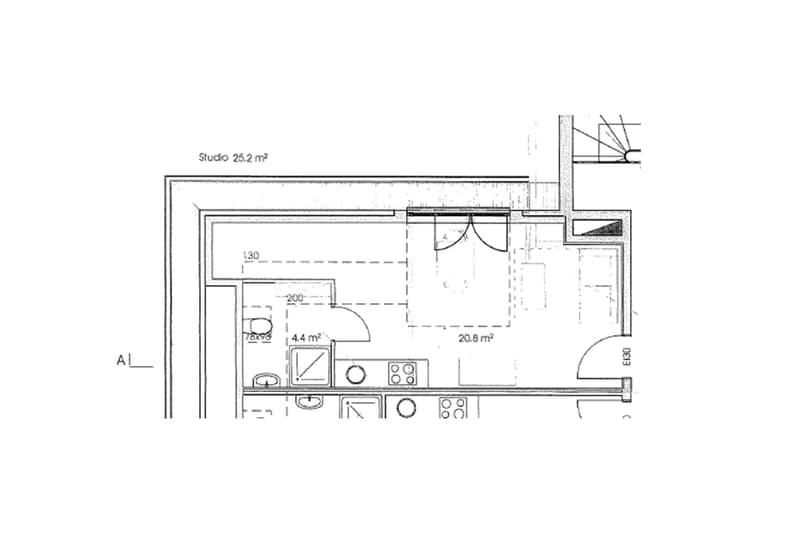 Appartement, 1 pièce(s) (2)