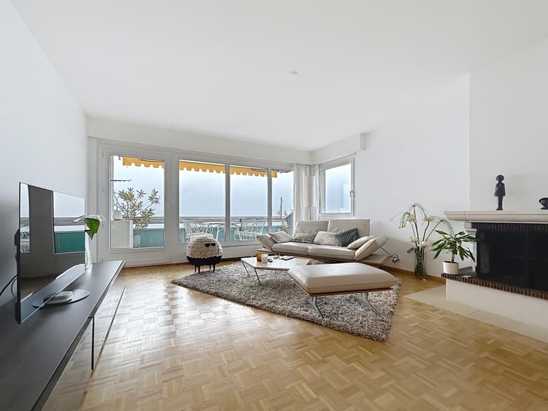Magnifique appartement à Corseaux | Vue panoramique (3)
