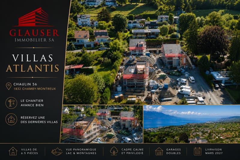 Villas individuelles neuves | 6,5 pièces | Vue panoramique (1)