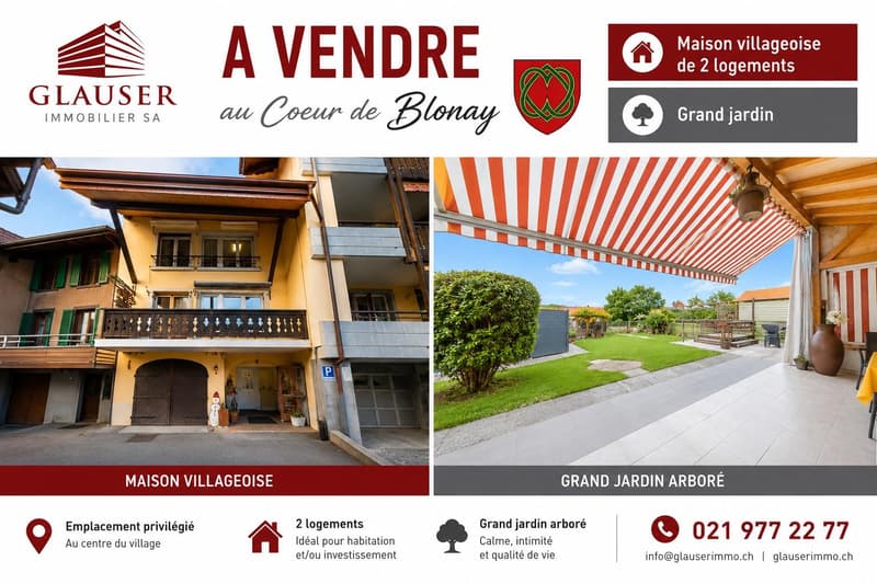 Petit immeuble villageois de 2 logements (1)