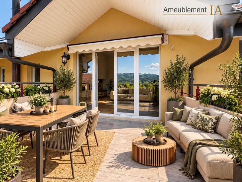 Grand 3.5 pièces en attique | Terrasse | Yverdon (7)