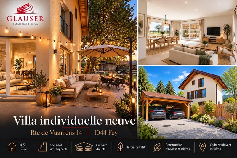 Villa neuve & terminée | Cadre enchanteur | Fey (1)