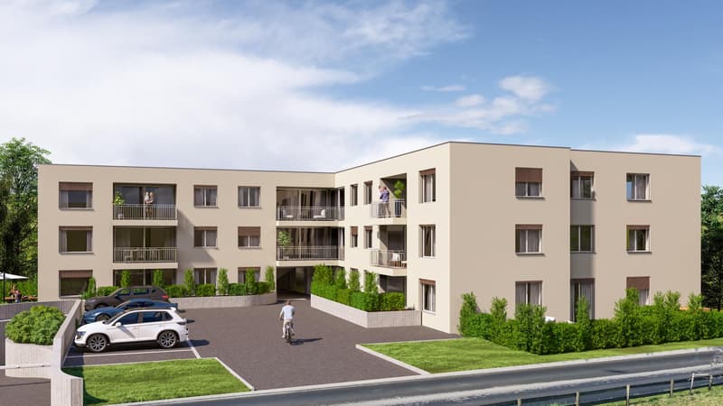 3,5 pièces neuf | Centre du village (9)
