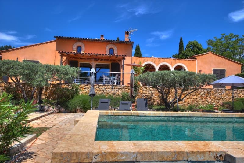 Superbe propriété s/Gorges du Verdon avec magnifique patio et piscine dans le Haut-Var, France (1)