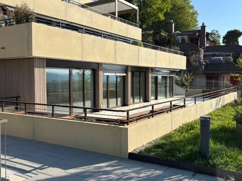 4½-Zimmer-Terrassenhaus mit Aussicht auf Alpen und Aarelandschaft (2)