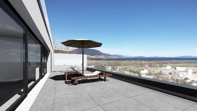 Les terrasses de Sachet, villas de 5.5 pièces à Cortaillod (2)