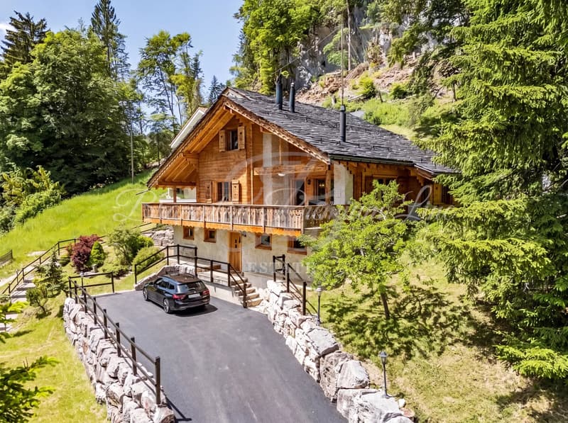 Exclusive Listing ? St-Cergue | Character Chalet in a Prime Elevated Position (2)