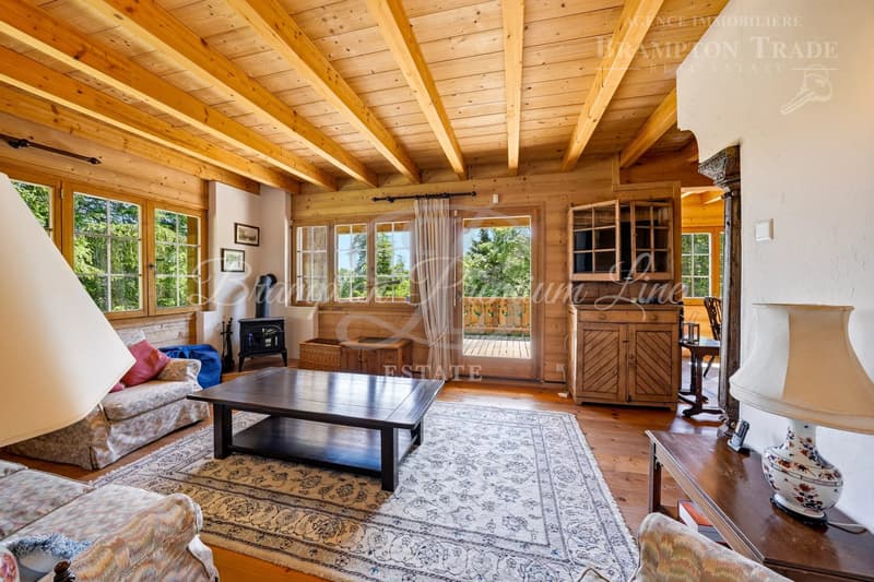 Exclusive Listing in St-Cergue | Character Chalet in a Prime Elevated Position (8)