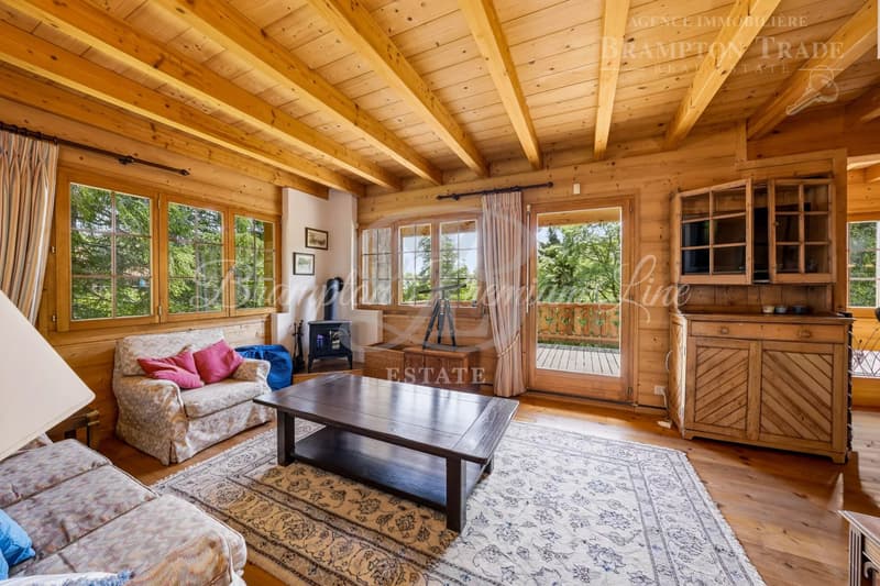 Exclusive Listing in St-Cergue | Character Chalet in a Prime Elevated Position (10)