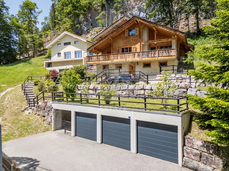 Exclusive & Rare Listing Geneva?La Côte | Family chalet with 240 m² of usable space, peace and nature (2)
