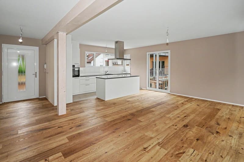 Moderne 3.5-Zimmerwohnung mit offener Küche und hochwertigem Ausbau in Binningen (1)