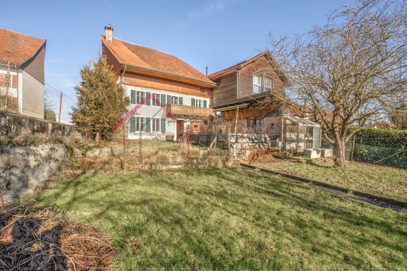 Ferme authentique à rénover avec potentiel d'extension