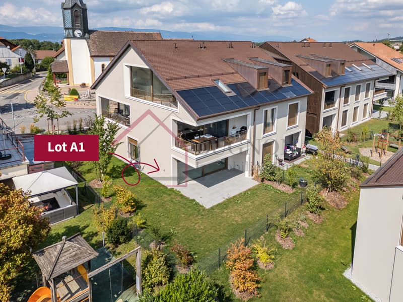 Dernier lot disponible PPE 4,5 pièces avec jardin privatif (5)