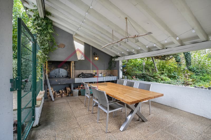 Terrasse couverte