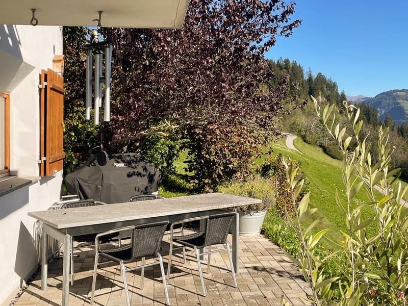 Charmant maison mitoyenne 4.5 pièces avec panorama montagnard à Falera (32)