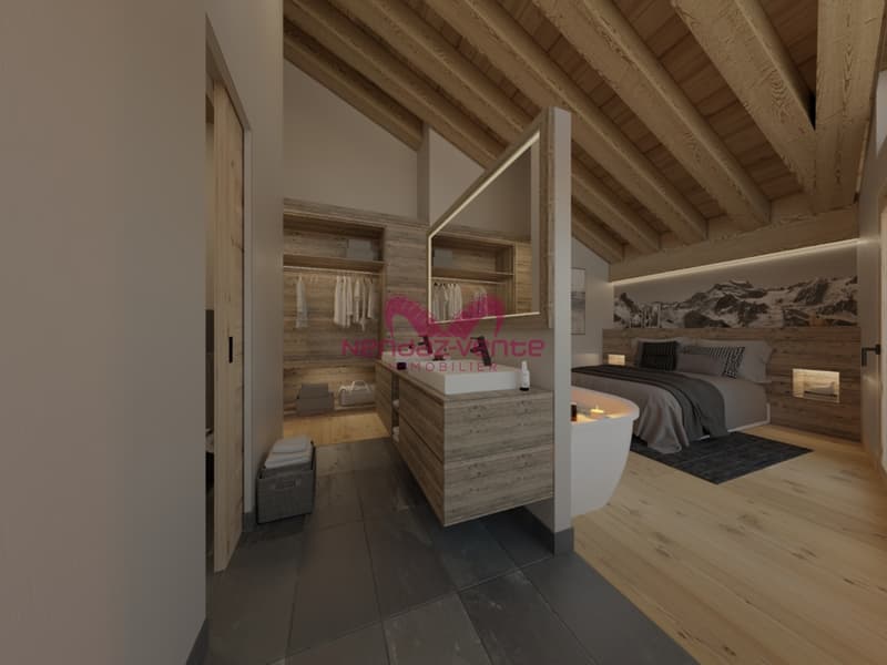 Bike Ski attique vente par Nendaz-Vente Immobilier