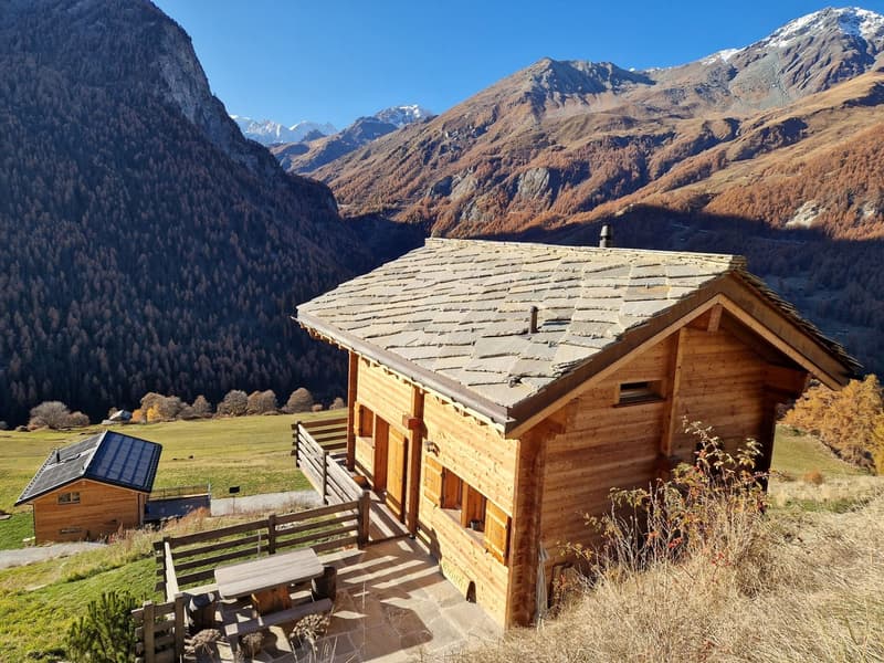 Chalet avec vue panoramique imprenable - Tranquillité - Ensoleillement - Résidence principale (6)