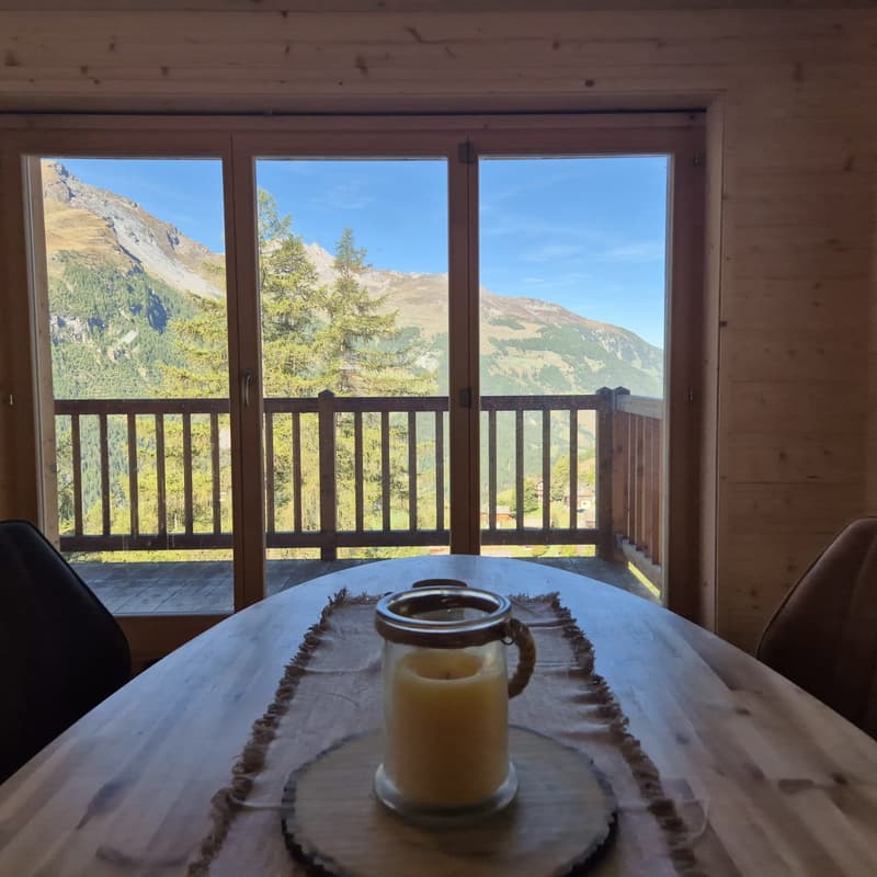 Chalet moderne – Vue panoramique exceptionnelle - 306 m2 - Villaz / Evolène (18)