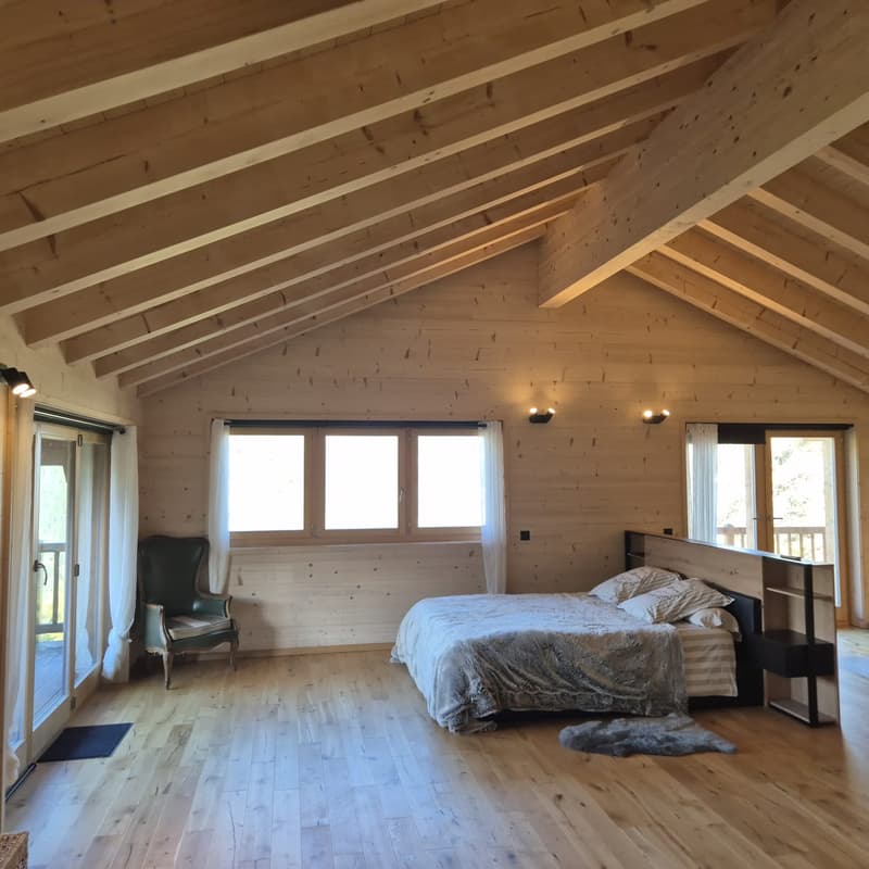 Chalet moderne – Vue panoramique exceptionnelle - 306 m2 - Villaz / Evolène (10)