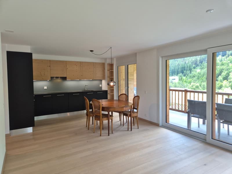 Charmant appartement de 3,5 pièces - Résidence principale - Evolène (5)