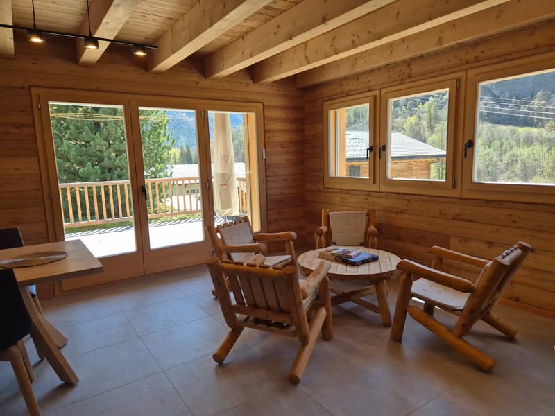 Chalet neuf - Résidence principale - Authenticité et confort moderne - La Tour/Evolène (7)