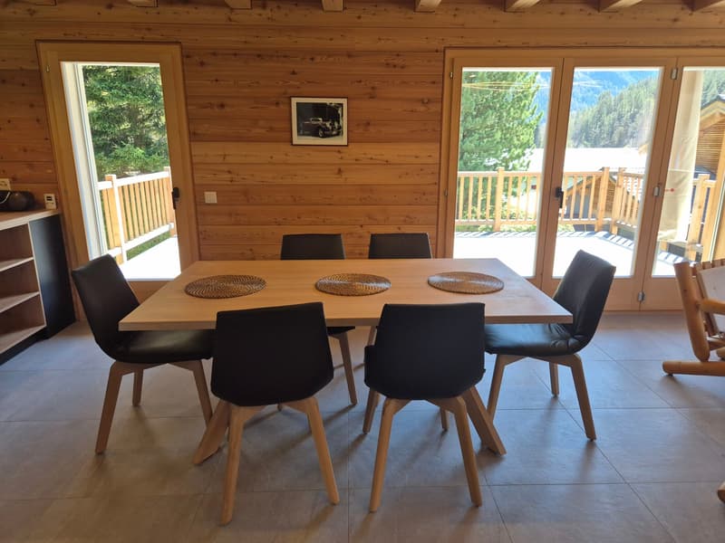Chalet neuf - Résidence principale - Authenticité et confort moderne - La Tour/Evolène (6)