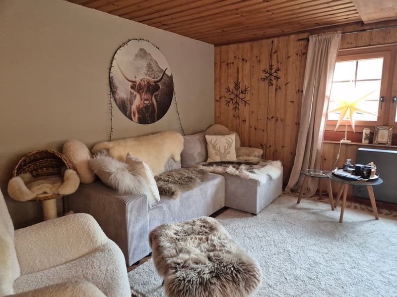 Appartement cosy dans maison villageoise authentique - Lannaz/Evolène - 70 m2 (8)