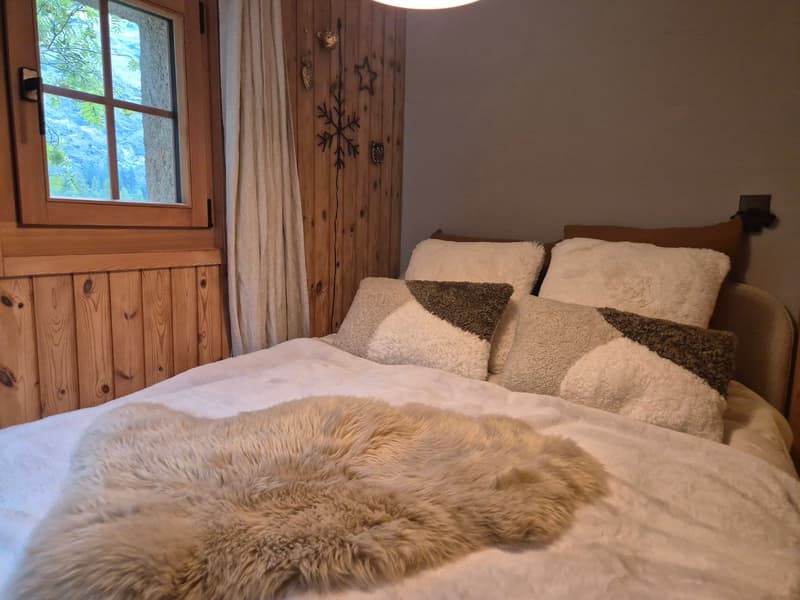 Appartement cosy dans maison villageoise authentique - Lannaz/Evolène - 70 m2 (12)