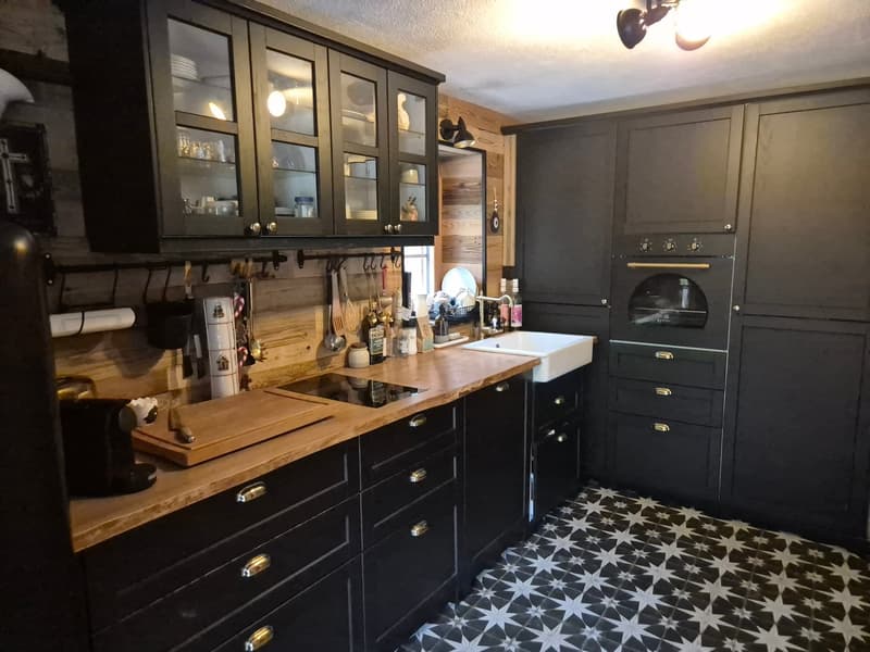 Appartement cosy dans maison villageoise authentique - Lannaz/Evolène - 70 m2 (4)