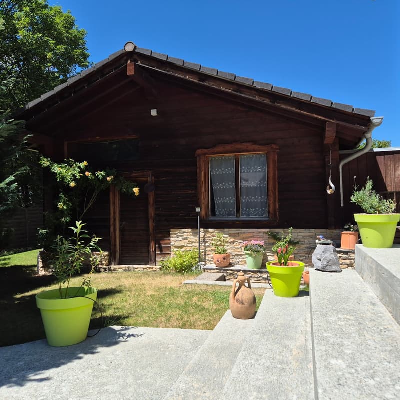 Propriété unique avec habitation atypique - Evolène (3)