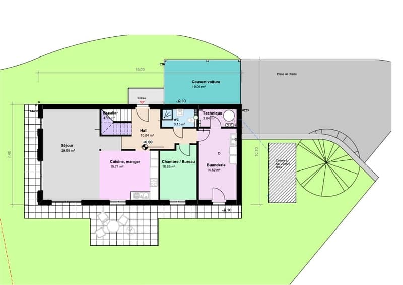 A VENDRE - Villa/Chalet sur plans - (à deux pas de la Vue des Alpes) (4)