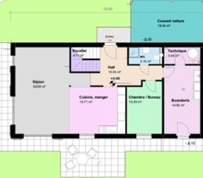 VILLA B - A VENDRE - Villa/Chalet sur plans - (à deux pas de la Vue des Alpes) (8)