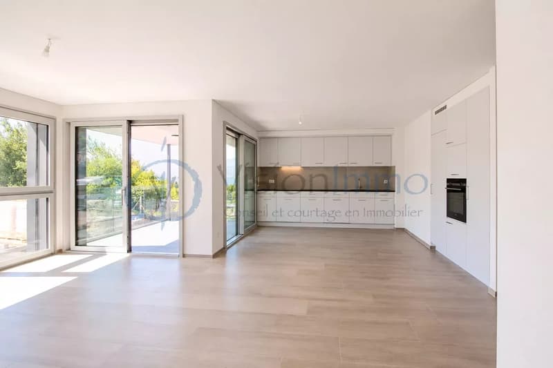 Appartement récent de 3,5 pièces avec terrasse et aperçu lac (1)