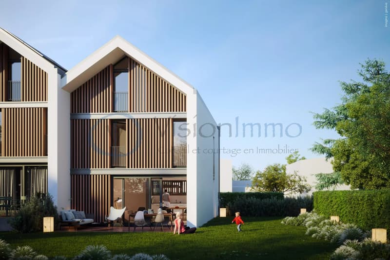 Villas contemporaines neuves de 6 pièces à Onex (2)