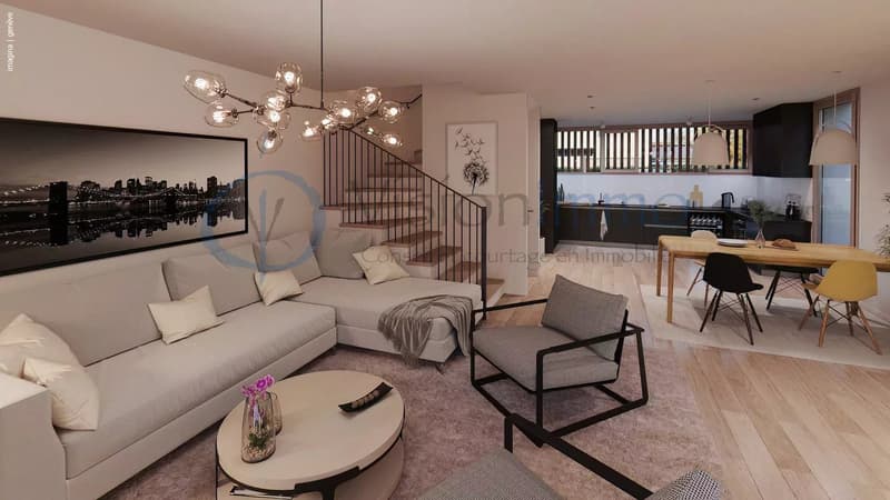 Villas contemporaines neuves de 6 pièces à Onex (3)