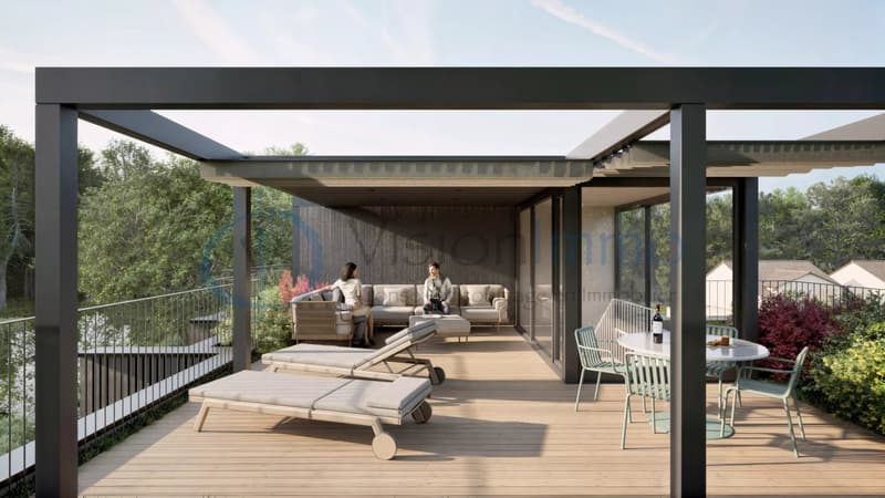 Vessy - Townhouse contemporaine avec jardin et Rooftop (4)