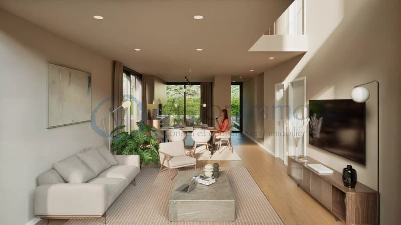 Vessy - Townhouse contemporaine avec jardin et Rooftop (5)