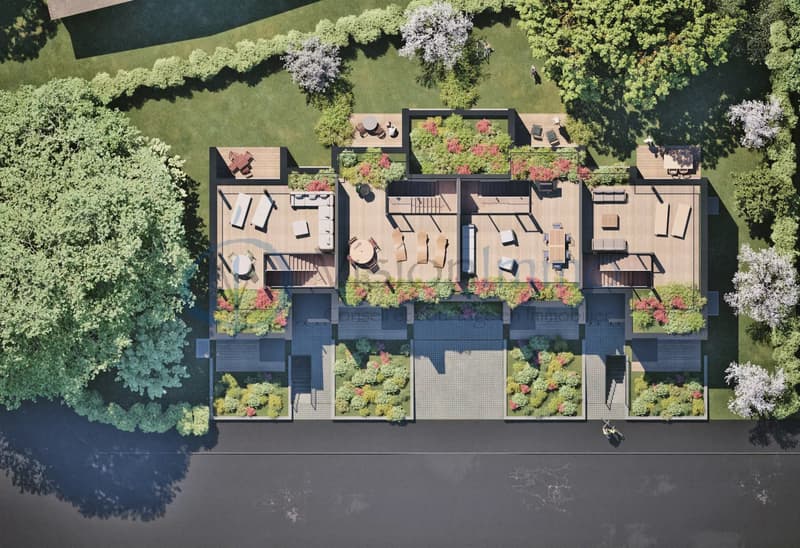 Vessy - Townhouse contemporaine avec jardin et Rooftop (8)