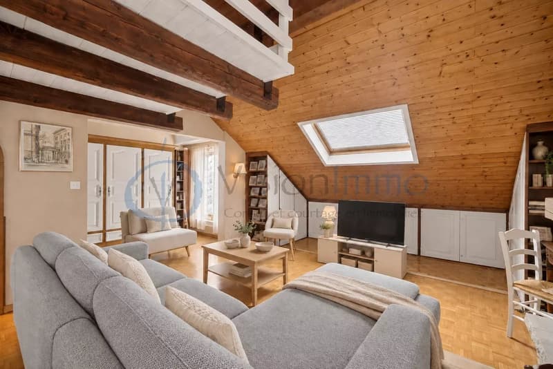 Au coeur de Bernex : 113 m² de charme et de beaux volumes (2)