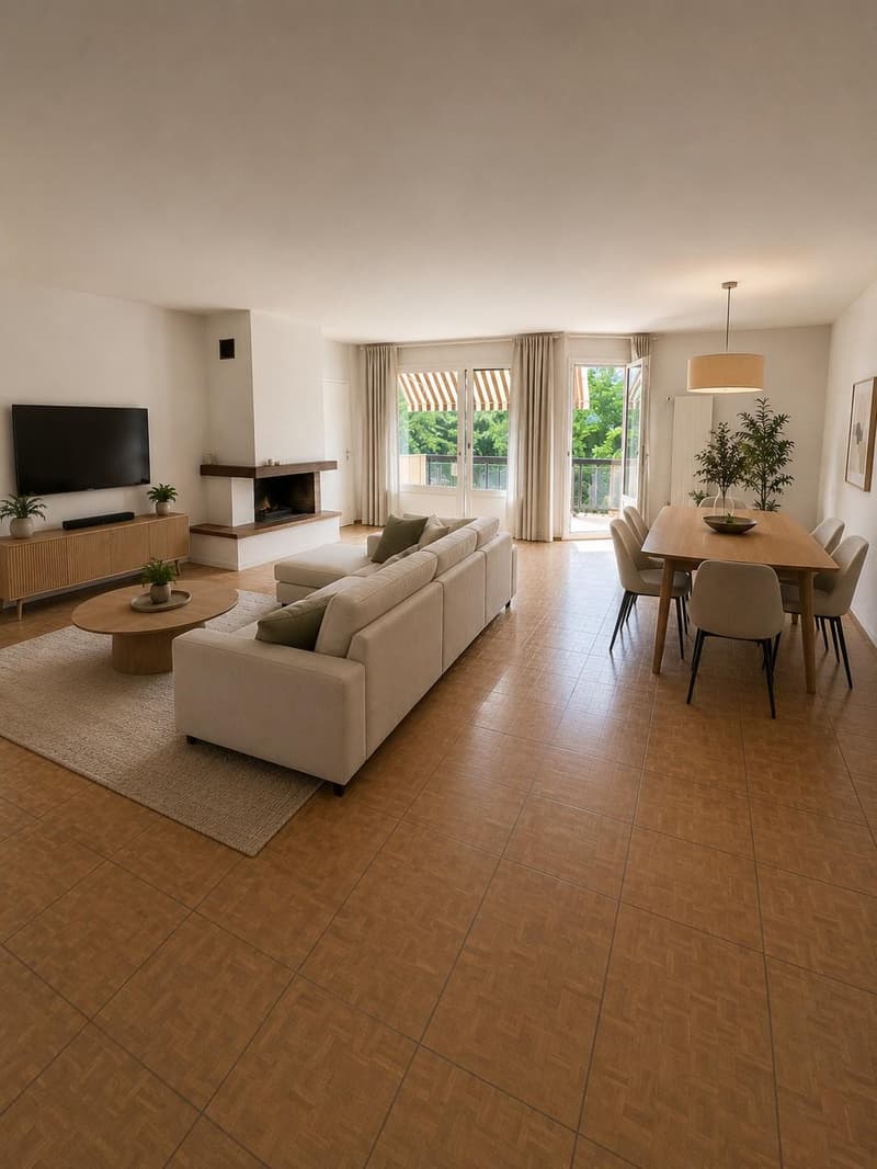 Dans le quartier des organisations internationales - Spacieux appartement de 5 pièces (2)