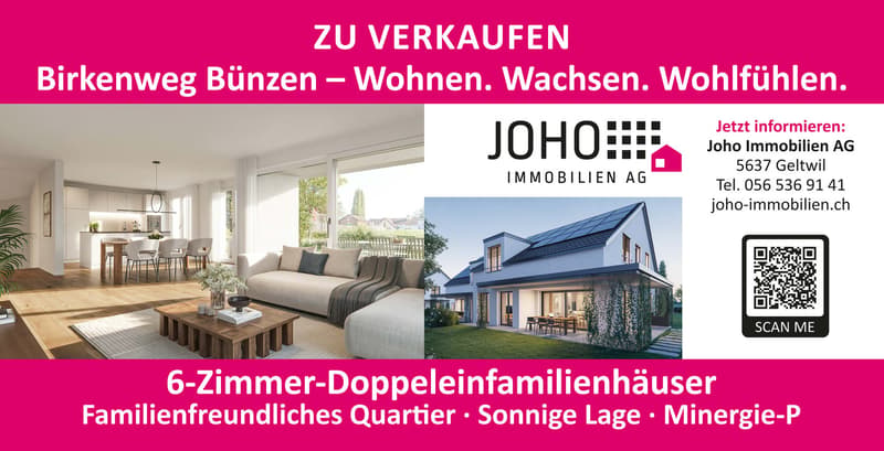 *NEUBAU* Birkenweg Bünzen - Wohnen. Wachsen. Wohlfühlen. (14)