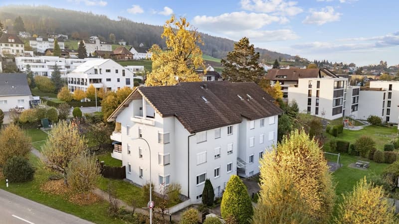 Zentralgelegene, gemütliche 2.5-Zimmer-Wohnung mit Blick ins Grüne (2)