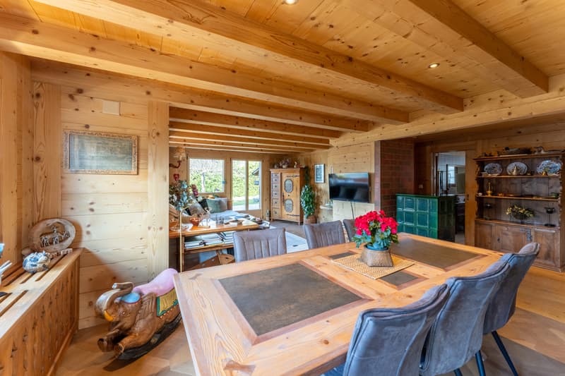 Les Granges - Chalet familial avec vue magnifique (3)